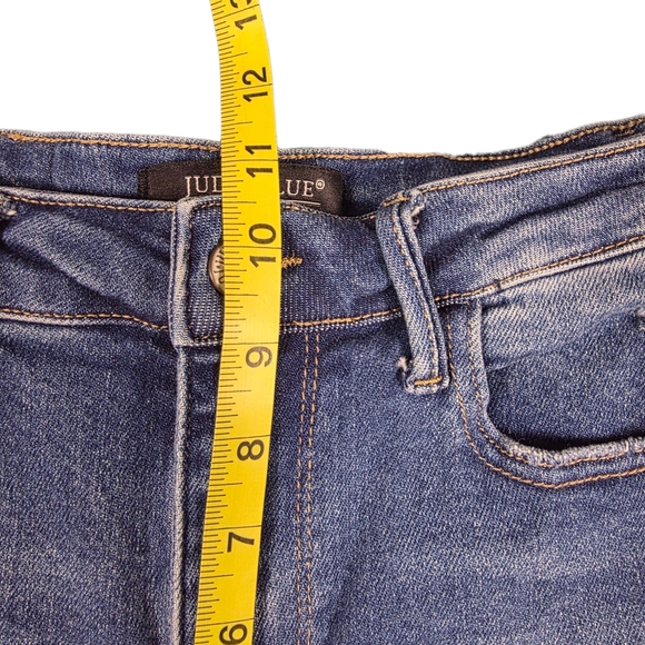 Distressed Blue Jeans Queen Of Hearts - Picture 7 of 9